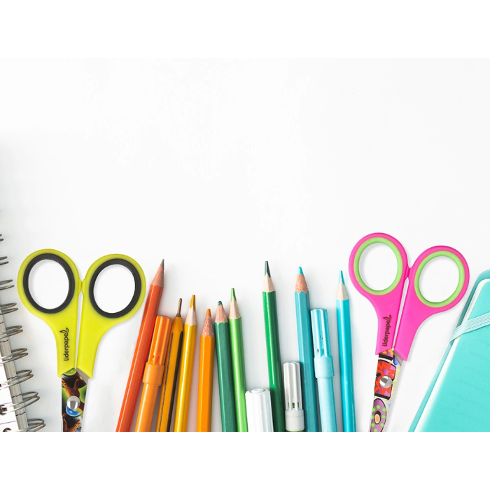 Liderpapel Tijeras Hip Hop 14cm Hojas Acero Inoxidable Mango Plástico Punta Redonda Unidad 6 Liderpapel Tijeras Hip Hop 14cm Hojas Acero Inoxidable Mango Plástico Punta Redonda Unidad 6