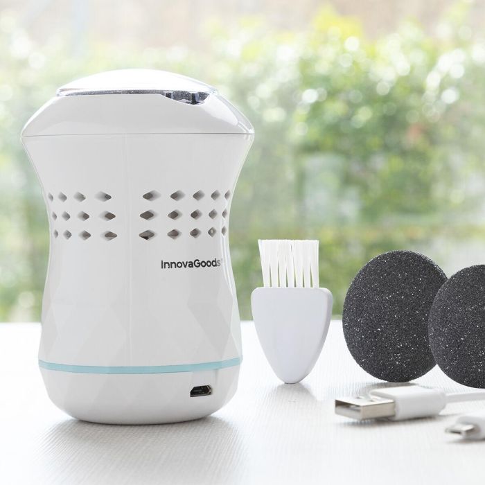 Lima de Pedicura Recargable con Aspirador Integrado Sofeem InnovaGoods 7 Lima de Pedicura Recargable con Aspirador Integrado Sofeem InnovaGoods 7