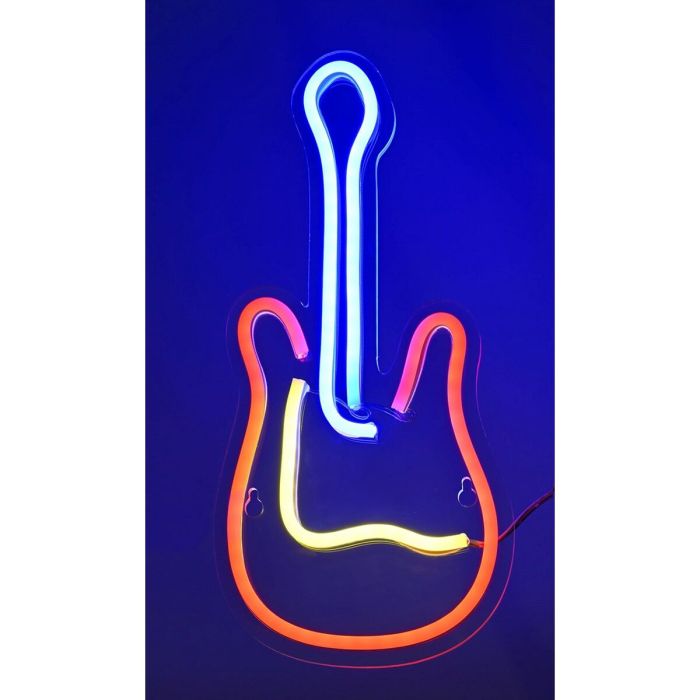 Decoración luminosa Actis ACS-NEON GITARA Multicolor 80 5
