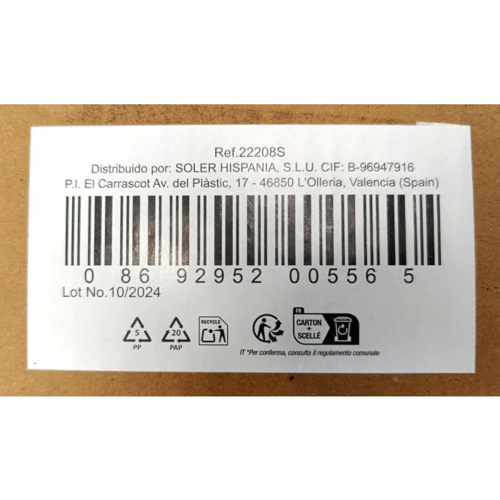 Lav Set 6 Copas Agua 320cc Nevaka 7.5x7.5x17cm (4 Cajas)