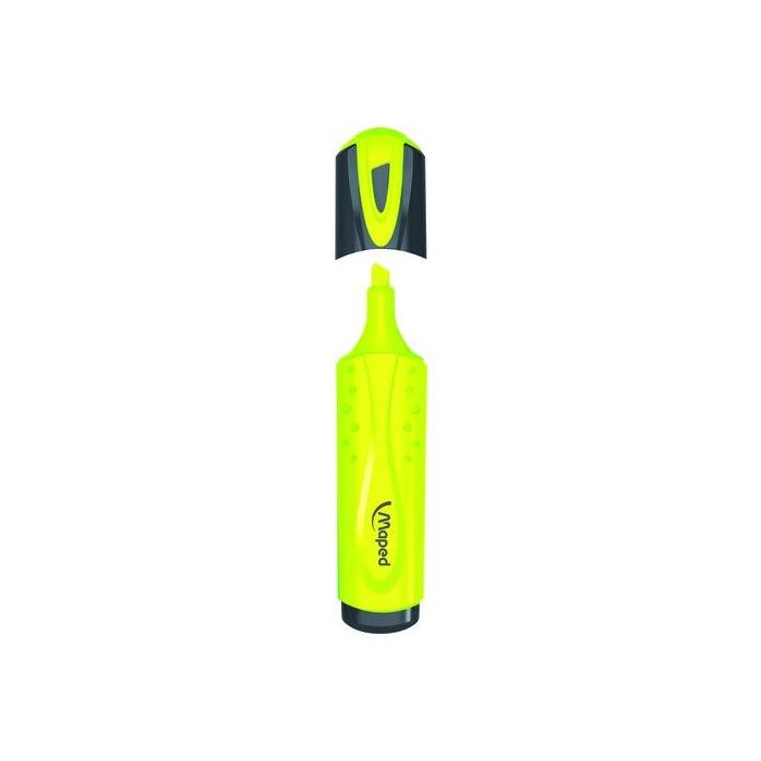 Maped Marcador Fluorescente Peps Classic Amarillo - Set de 12 Unidades (12 Unidades)