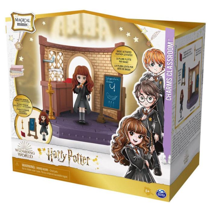 Aula Encantamientos Magicos + Figura Hermione Harry Potter 5cm 3