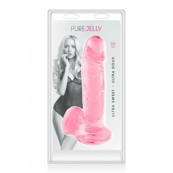 Dildo Pure Jelly Rosa 1 Dildo Pure Jelly Rosa 1