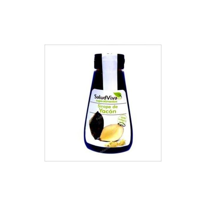 SALUD VIVA Sirope de Yacón 345g Eco Sin Gluten Vegano, Fuente Natural de FOS