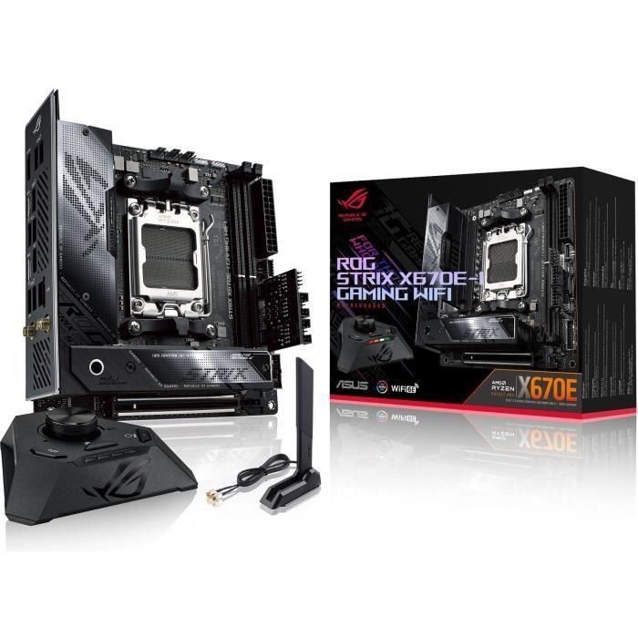 ASUS ROG STRIX X670E-I GAMING WiFi Placa base Zócalo AM5 AMD X670