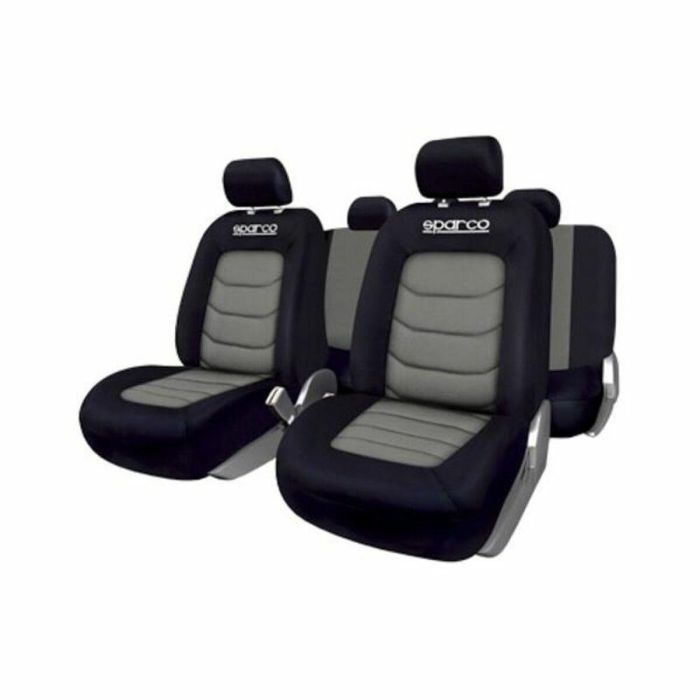 Fundas para Asientos de Coche Sparco S-Line Universal (11 pcs) 2 Fundas para Asientos de Coche Sparco S-Line Universal (11 pcs) 2
