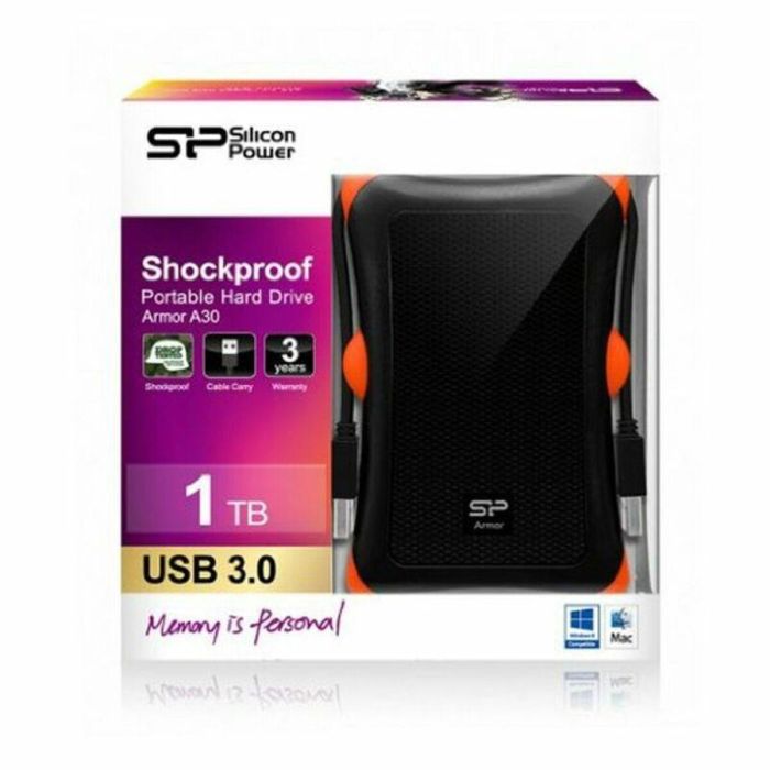 Disco Duro Externo Silicon Power FAEDDE0200 1 TB 2.5" USB 3.1 1 Disco Duro Externo Silicon Power FAEDDE0200 1 TB 2.5" USB 3.1 1