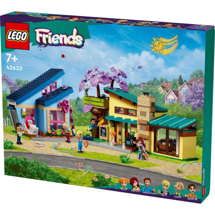 LEGO 42620 Friends Casas Familiares de Olly y Paisley, Muñeca de Juguete con Figuras y Accesorios 10 LEGO 42620 Friends Casas Familiares de Olly y Paisley, Muñeca de Juguete con Figuras y Accesorios 10
