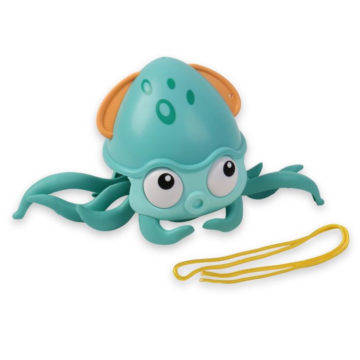 Tachan Pulpo de Arrastre y Juguete de Baño Azul para Bebés +12 Meses 4 Tachan Pulpo de Arrastre y Juguete de Baño Azul para Bebés +12 Meses 4