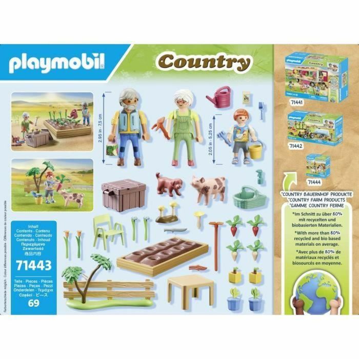 Playmobil 71443 Los abuelos y la huerta - Campo - A partir de 4 años 1