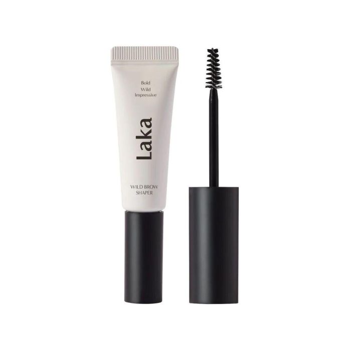 Laka WILD BROW SHAPER Fijador de Cejas Transparente - Máscara que Define, Peina y Mantiene Cejas Impecables Todo el Día, Vegano, 1 Unidad 1