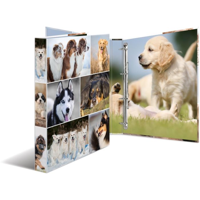 HERMA Ringbuch A4 Hunde 4D 2 HERMA Ringbuch A4 Hunde 4D 2