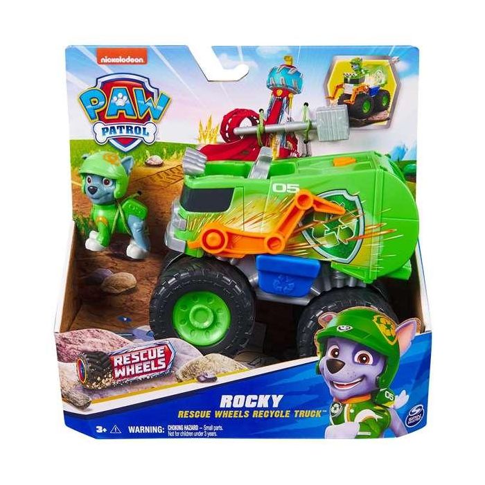 Vehículo paw patrol rescue wheels 22,86x22,86x9,53 cm - modelos surtidos 12