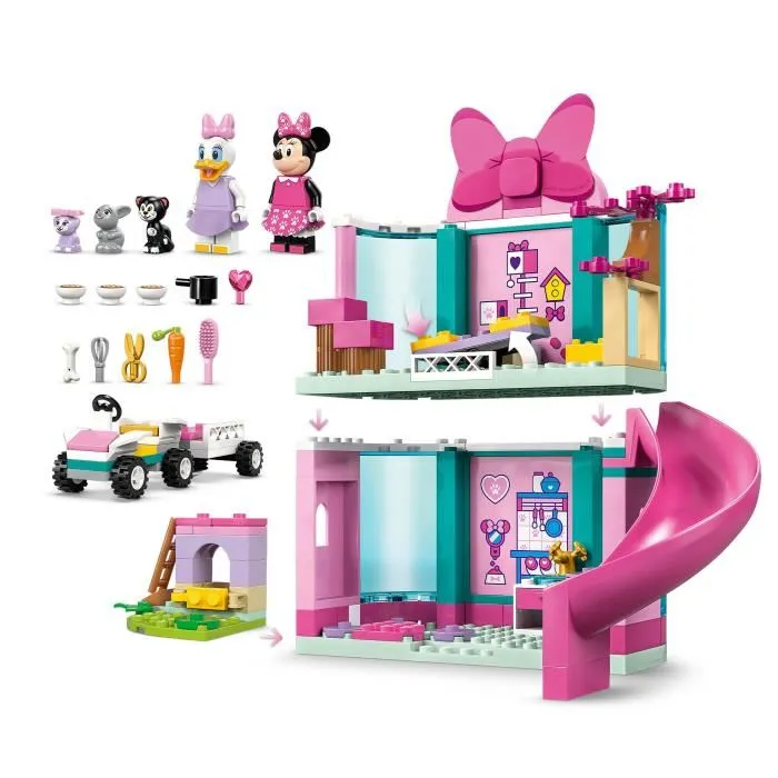 LEGO Disney 43274 Hotel de Mascotas de Minnie Set de Construcción para 4 Años Regalo 2