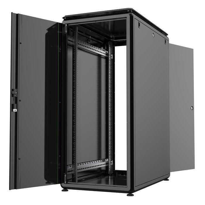 Lanview Rack Cabinet 19" 26U 600x1000mm Data Line - Armario de pie para instalaciones de cableado y servidor 1