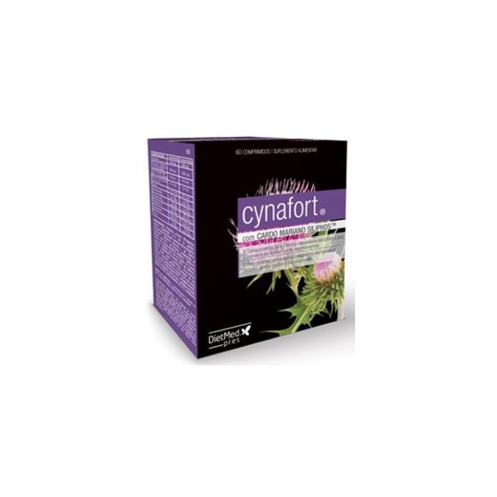 DIETMED Cynafort 60 Comp. Contribuye al Metabolismo Lipídico y Función Hepática Normal con Colina y Zinc