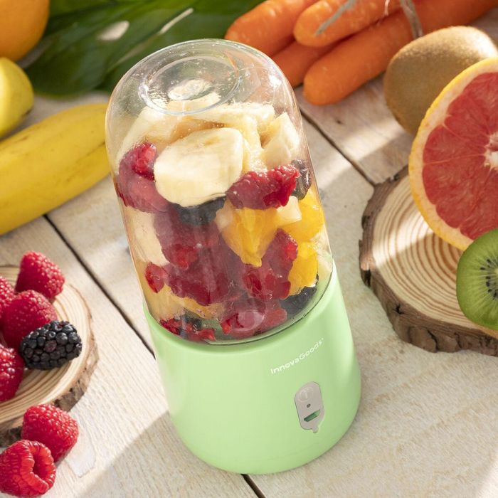 Batidora de Vaso Portátil Recargable Blendyr InnovaGoods 7 Batidora de Vaso Portátil Recargable Blendyr InnovaGoods 7