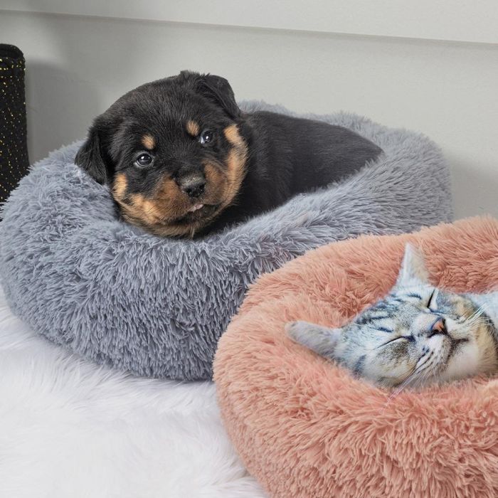 The Concept Factory Cama para Mascota Gris Mon Chat Mon Ch Diámetro 60 cm 5