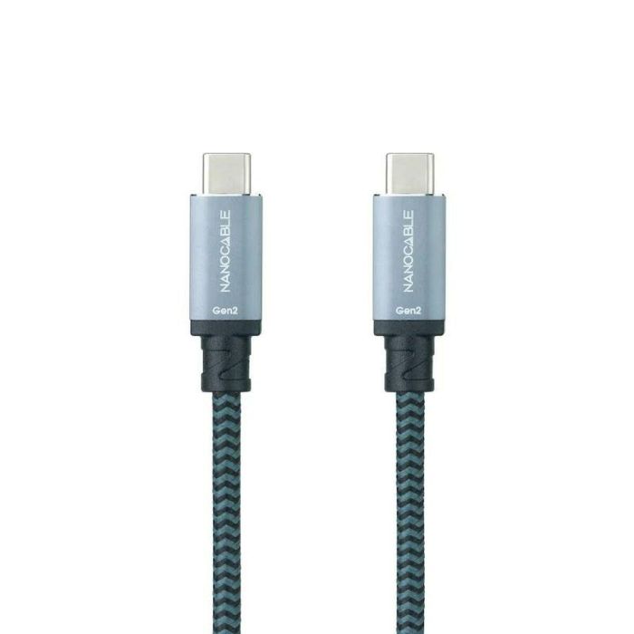 Cable USB-C NANOCABLE 10.01.4101-COMB Verde 1 m (1 unidad) 2 Cable USB-C NANOCABLE 10.01.4101-COMB Verde 1 m (1 unidad) 2