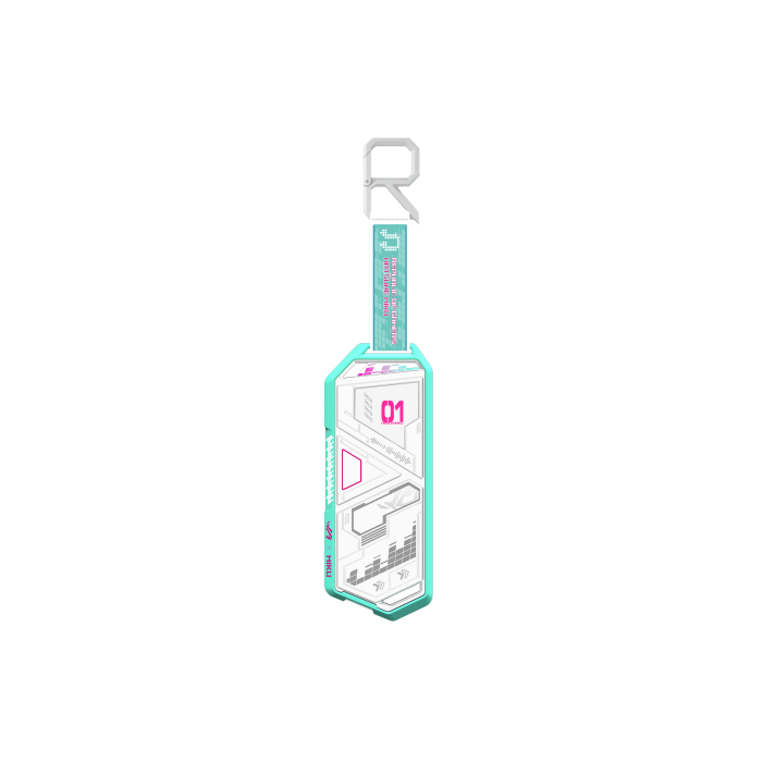 Asus Rog Strix Arion Hatsune Miku Edition Caja Externa para Unidad de Estado Sólido (Ssd) Blanco M.2 6