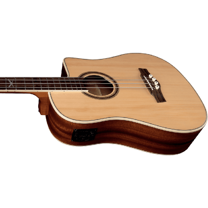 Bajo Acústico Dreadnought Cutaway Electro Natural 4 Bajo Acústico Dreadnought Cutaway Electro Natural 4