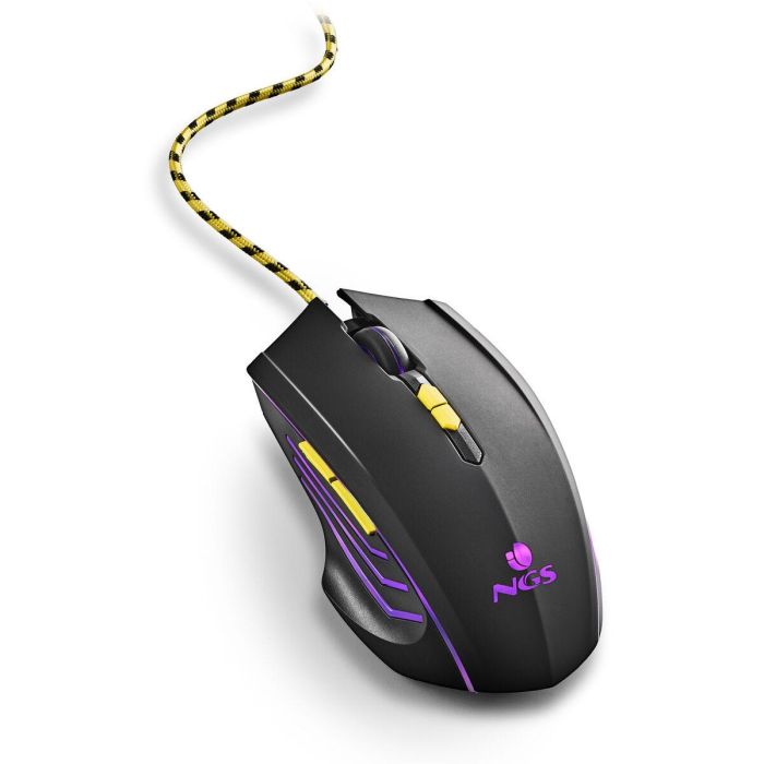 Ratón Gaming NGS GMX-123 Negro 3200 DPI (1 unidad) 2 Ratón Gaming NGS GMX-123 Negro 3200 DPI (1 unidad) 2