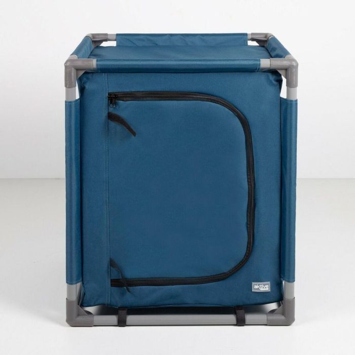 Armario de camping Aktive Azul Plegable 56 x 66 x 46 cm 2 Unidades 5