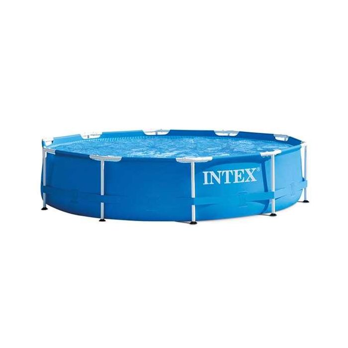 Intex Piscina Metal Frame Redonda 305x76cm 4485L Sin Depuradora para Niños y Adultos 9