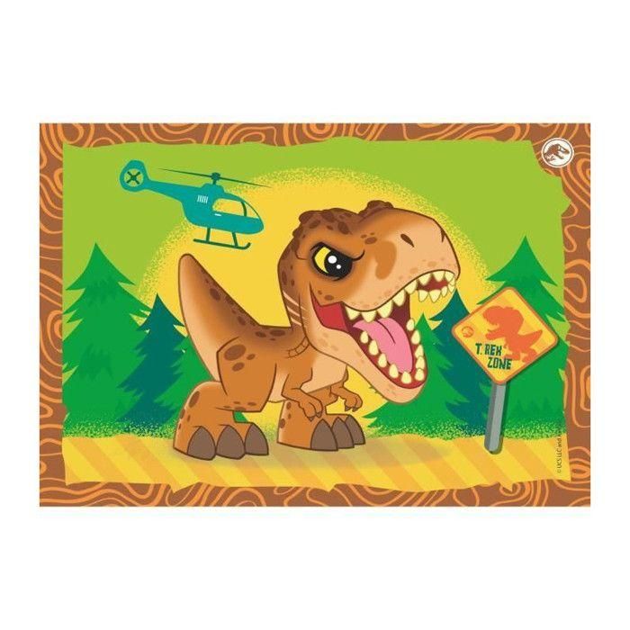 CLEMENTONI Puzzle Jurassic World de 12, 16, 20 y 24 Piezas - 18,9x14,2cm 3