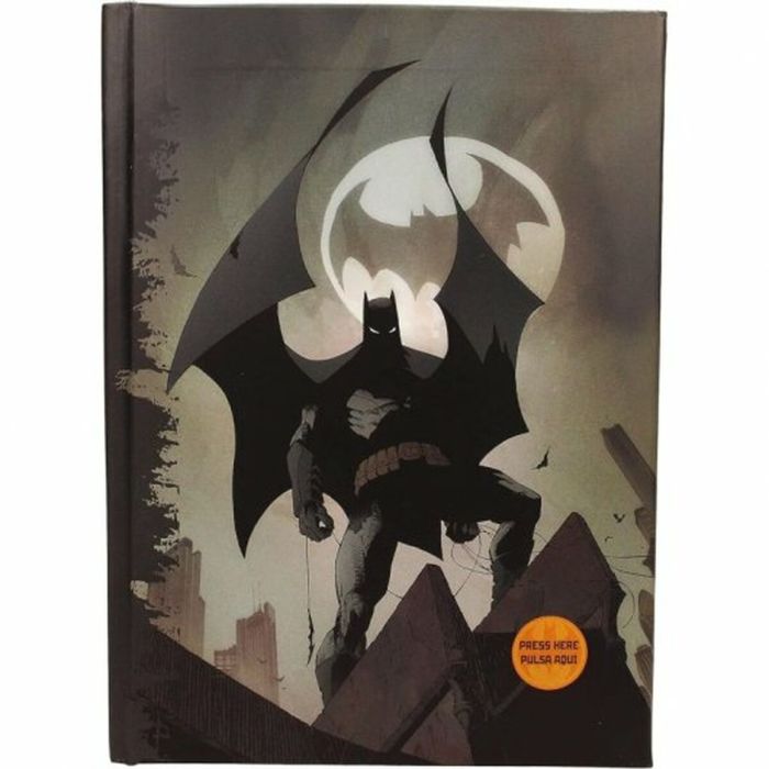 Libreta SD Toys Batsignal Gris