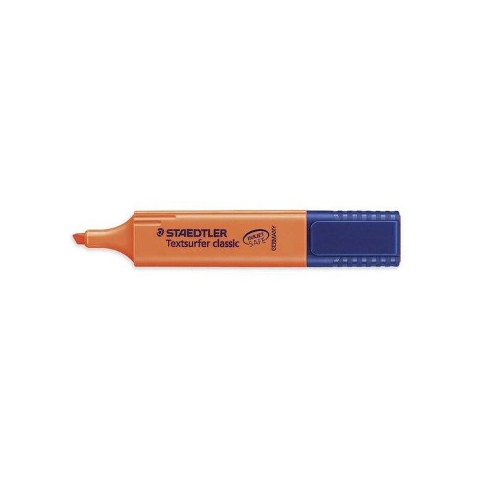 Marcador Fluor Staedtler 364 Textsurfer Classic Naranja 10 unidades