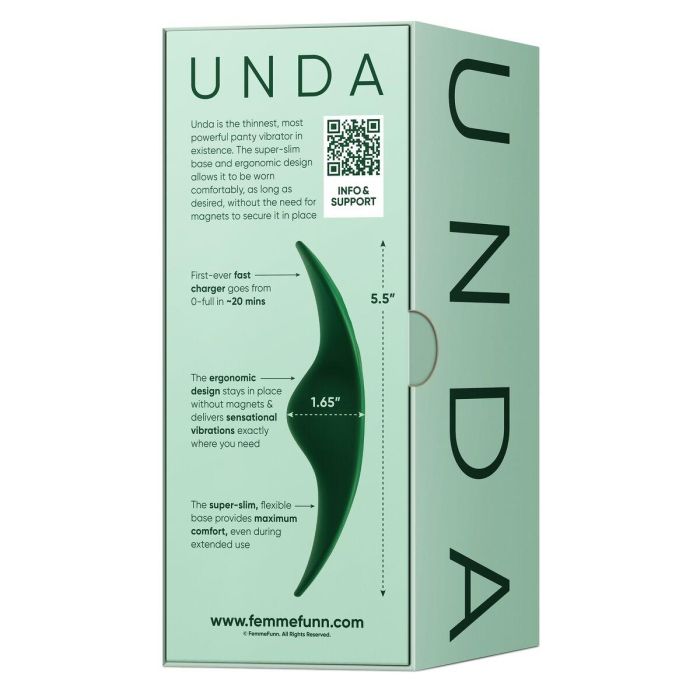 Vibrador FemmeFunn Thrust Verde 4 Vibrador FemmeFunn Thrust Verde 4