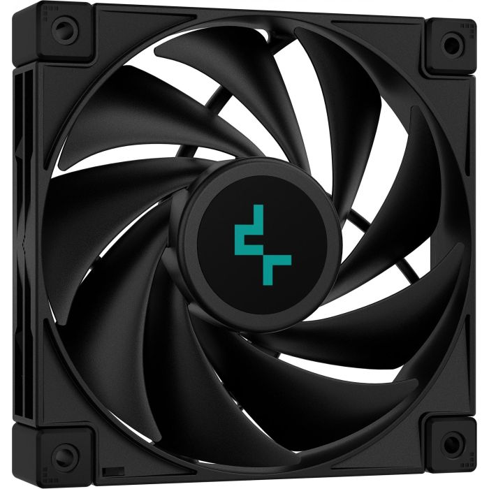 Deepcool DEE1690884241490 Disipador CPU AK400 Zero Dark Plus Negro con 2 Ventiladores 120mm Intel/AMD 7