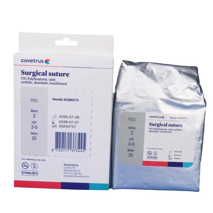 Covetrus Sutura Cassette Pdo Monofil 3-0 1 Unidad