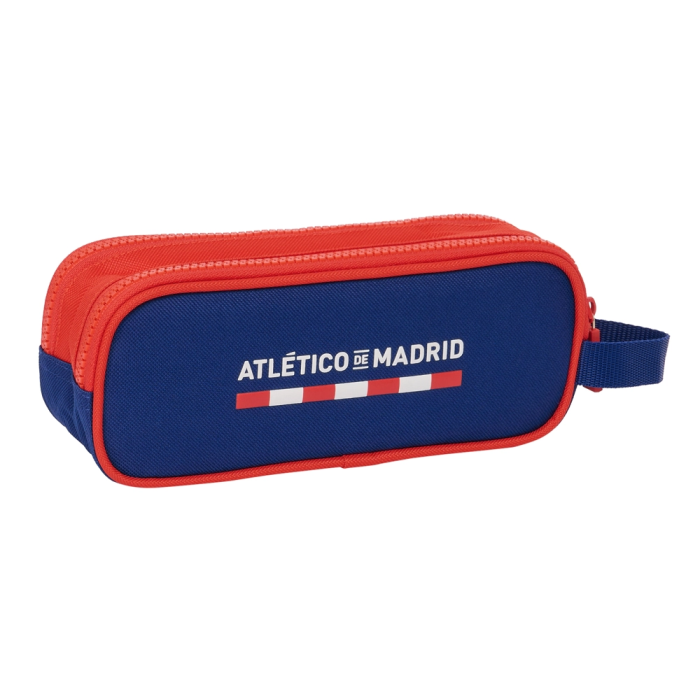 Portatodo Doble Atlético Madrid Azul Rojo 21 x 8 x 6 cm 1