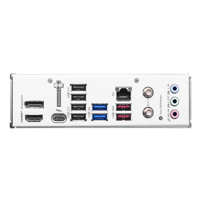 MSI B860 GAMING PLUS WiFi Placa Base Intel LGA 1851, Chipset B860, DDR5, Wi-Fi 7, USB 10Gbps, ATX - 911-7E41-003 4 MSI B860 GAMING PLUS WiFi Placa Base Intel LGA 1851, Chipset B860, DDR5, Wi-Fi 7, USB 10Gbps, ATX - 911-7E41-003 4