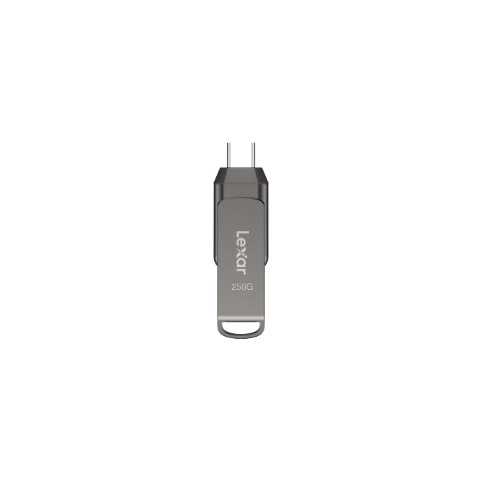 Lexar JumpDrive LJDD400256G-BNQNG unidad flash USB 256 GB USB Tipo C 3.2 Gen 1 (3.1 Gen 1) Gris