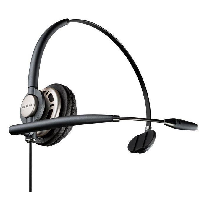 HP Poly HW710 Auriculares mono EncorePro con funda de transporte, desconexión rápida y cancelación de ruido