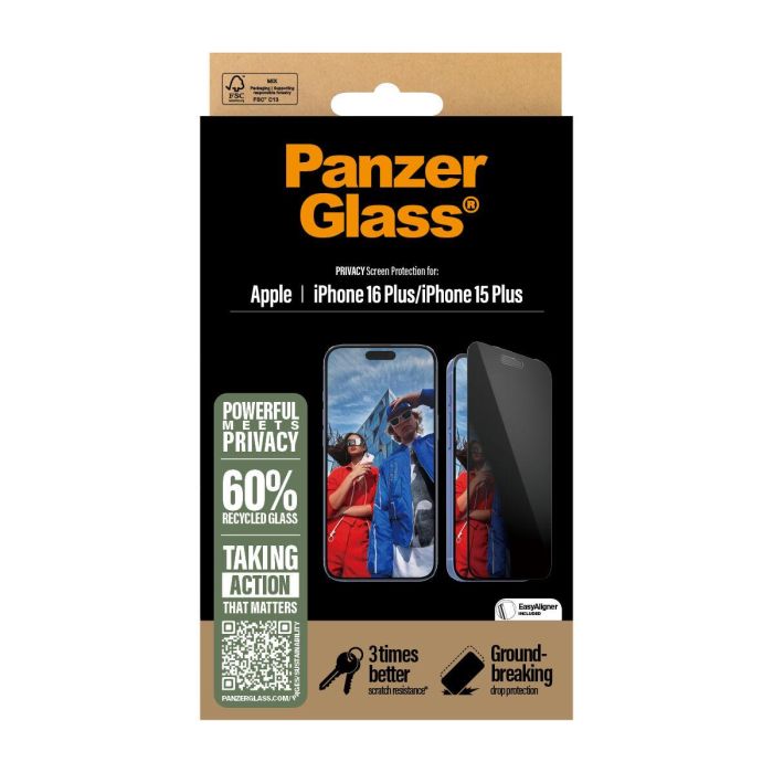 Protector de Pantalla Panzer Glass P2863 Apple 2