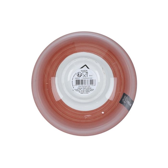 Home Deco Factory Bol 220 Ml Mirage Mandala Naranja Diámetro 12 Cm 1