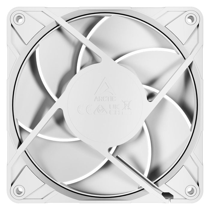ARCTIC Ventilador 12 Pro PST (White), 12 cm, 131 m³/h, Blanco, 77 CFM, 600-3000 RPM, PWM, FDB 3