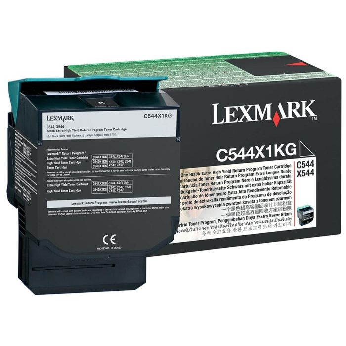Tóner Lexmark C544X1KG Negro 8 Tóner Lexmark C544X1KG Negro 8