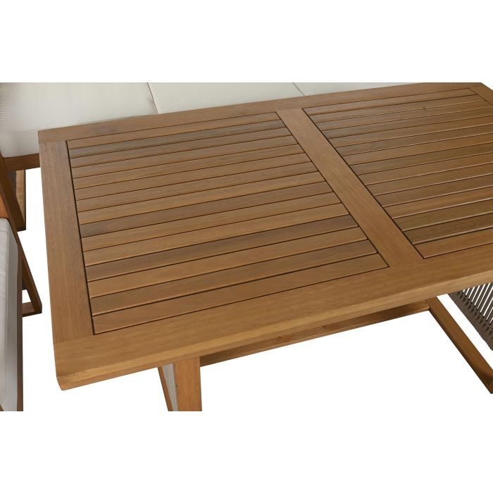 Sofa Terraza Y Jardin DKD Home Decor Marron Blanco 72 x 80 x 182 cm Set de 4 7 Sofa Terraza Y Jardin DKD Home Decor Marron Blanco 72 x 80 x 182 cm Set de 4 7