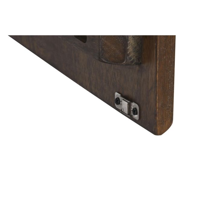 DKD Home Decor Buffet Moderno Madera de Mango Blanco Marrón Oscuro 150x40x80 cm con 3 Cajones, 2 Puertas y 2 Estantes 6