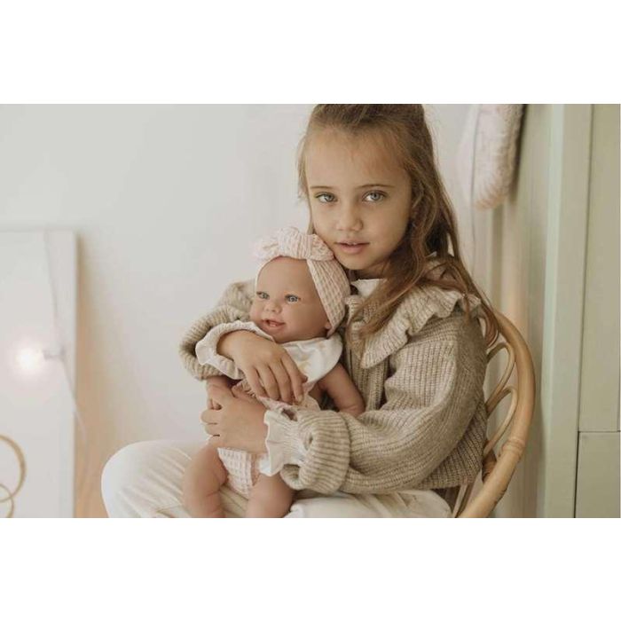 Muñecas Arias Muñeca Zoe 42 cm Rosa c/Cambiador y Babero (Cuerpo Vinyl, Sexo Niña) 25