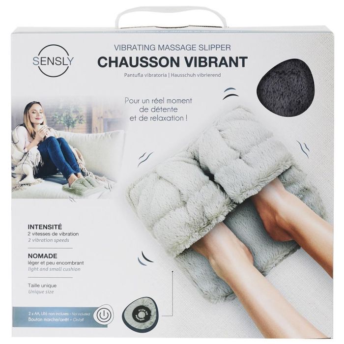 Sensly Calientapiés con Vibración, Polyester 2 Sensly Calientapiés con Vibración, Polyester 2