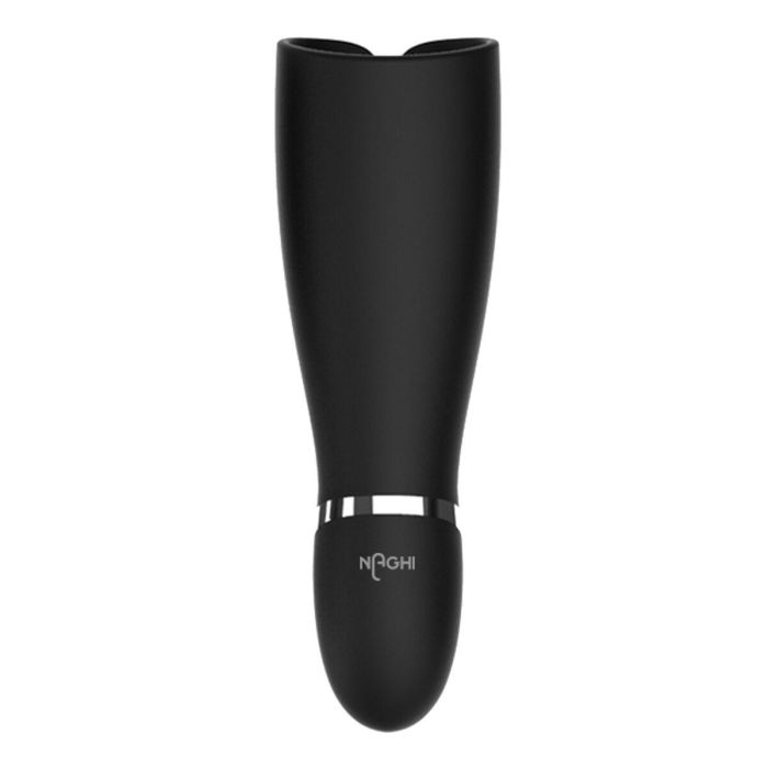 Funda para pene Naghi Negro Ø 6,5 cm 8 Funda para pene Naghi Negro Ø 6,5 cm 8