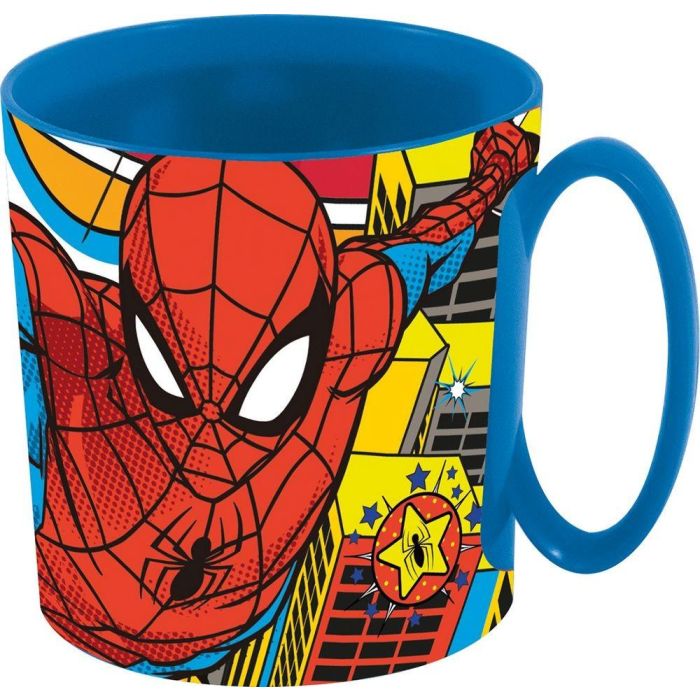 Spiderman Taza Micro CZ11396 350 ml Plástico Libre de BPA Apto Microondas Licencia Marvel 0 Spiderman Taza Micro CZ11396 350 ml Plástico Libre de BPA Apto Microondas Licencia Marvel 0