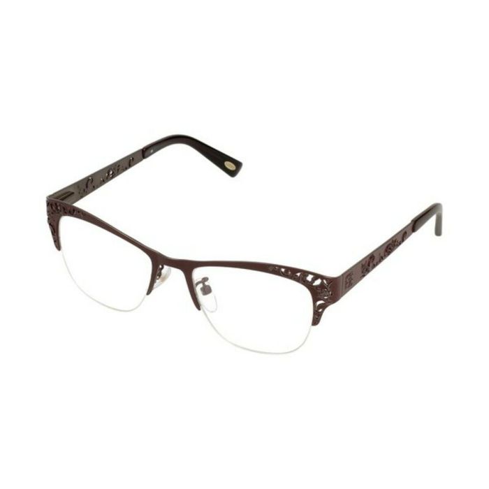 Montura de Gafas Mujer Loewe VLW444M510A57 Marrón (ø 51 mm) Montura de Gafas Mujer Loewe VLW444M510A57 Marrón (ø 51 mm)
