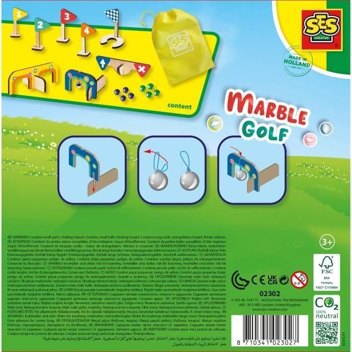 Ses Creative SES8710341023027 Ruta de madera de Minigolf 1 Ses Creative SES8710341023027 Ruta de madera de Minigolf 1